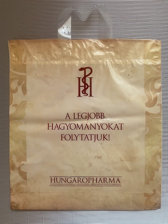 Szalagfüles reklámtáska