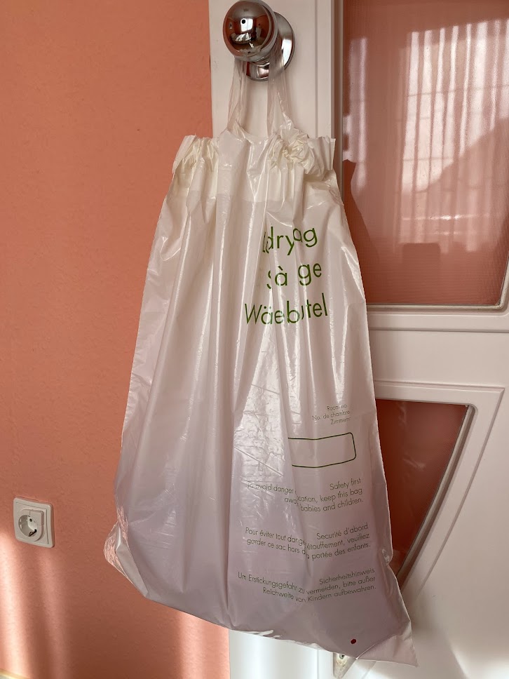 Behúzószalagos zsák